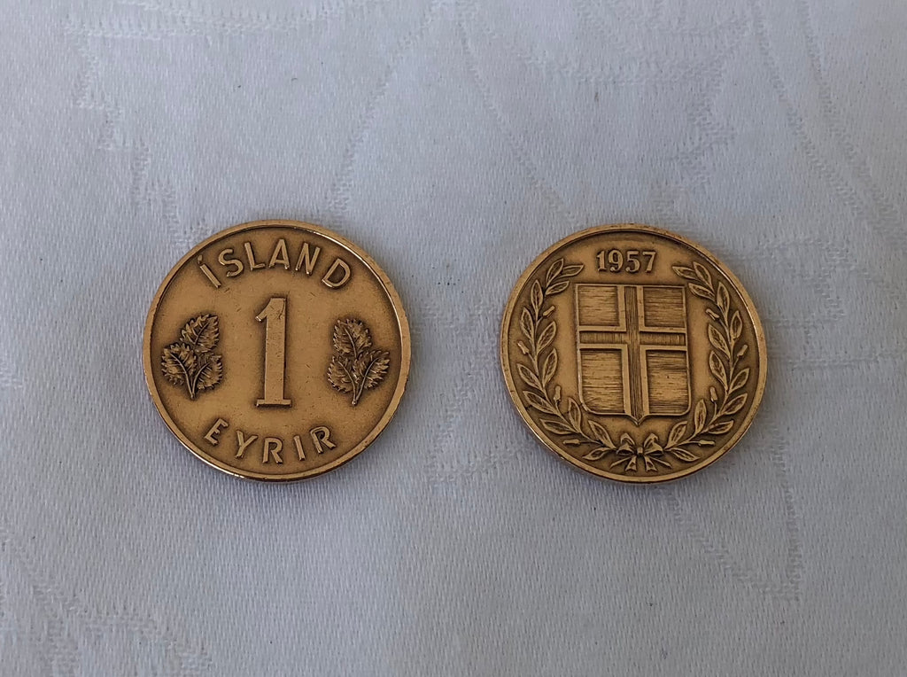 Armband úr íslenskum 1 aur