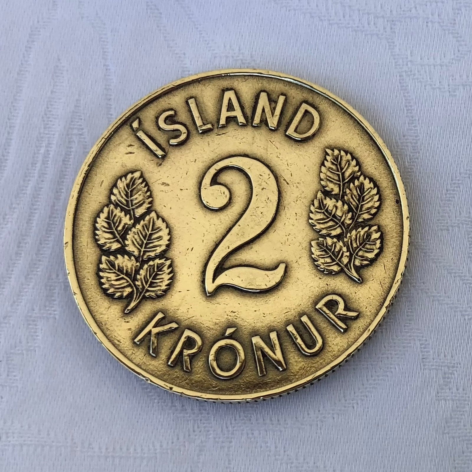 Hringur úr 2 krónum